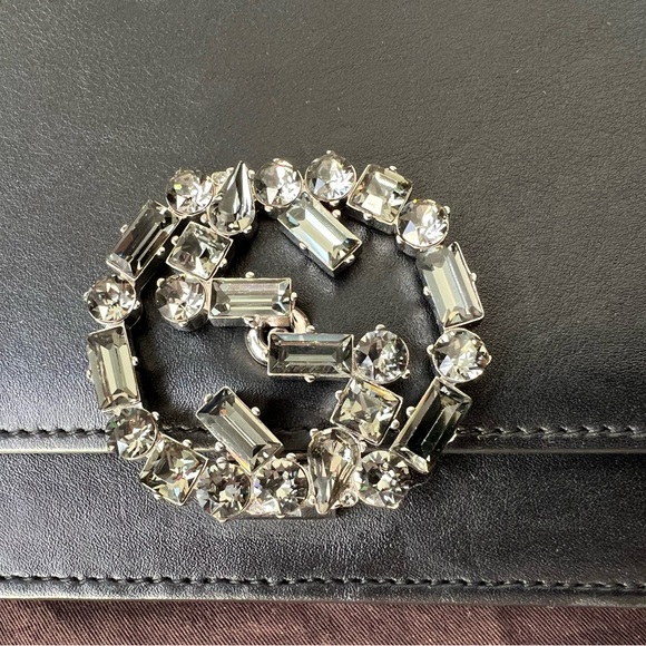 Gucci Broadway Moon clutch bag with Swarovski Crystals - Picture 6 of 13